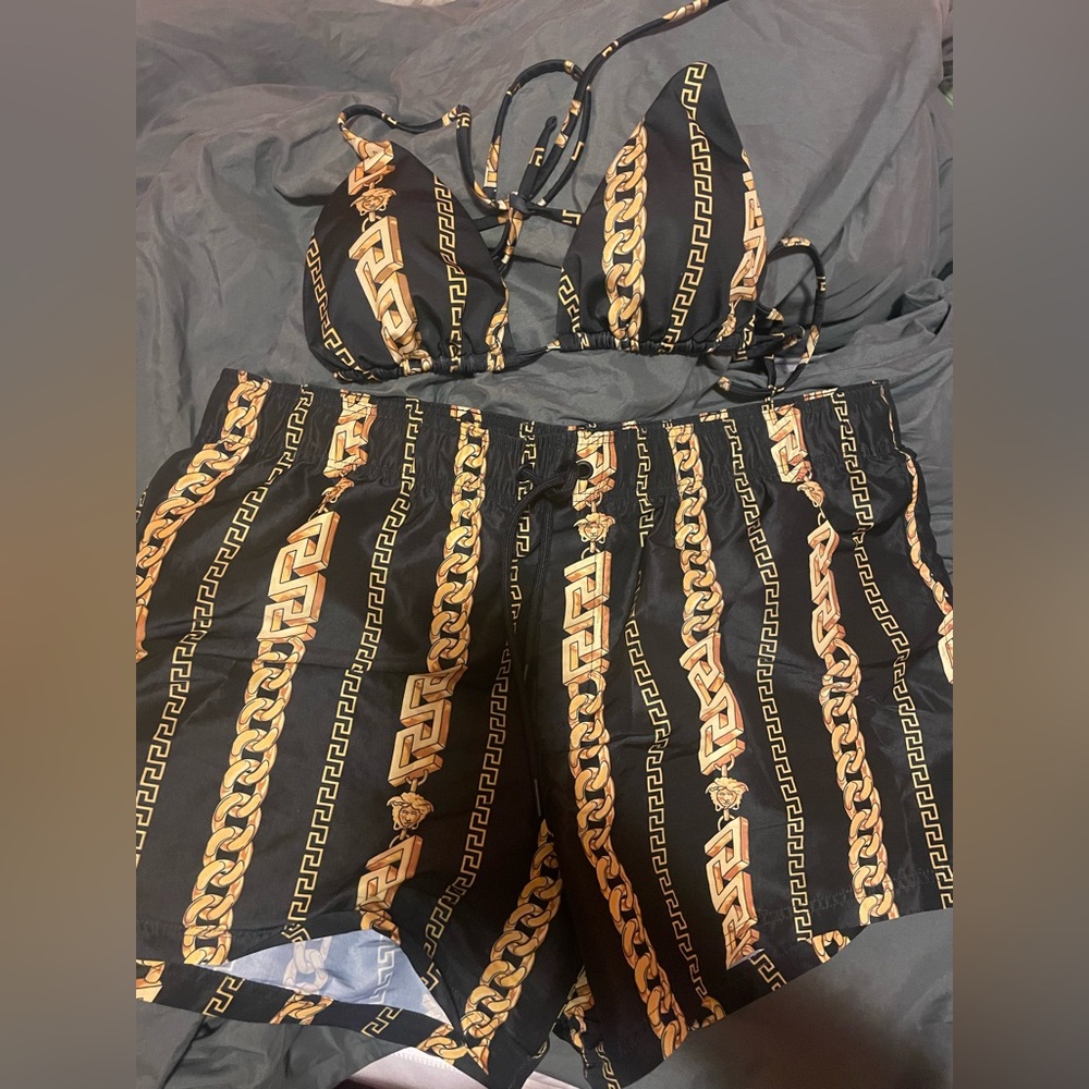 Authentic Versace Swim TOP